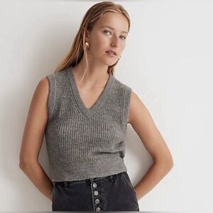 The Fineloft Shrunken Sweater Vest